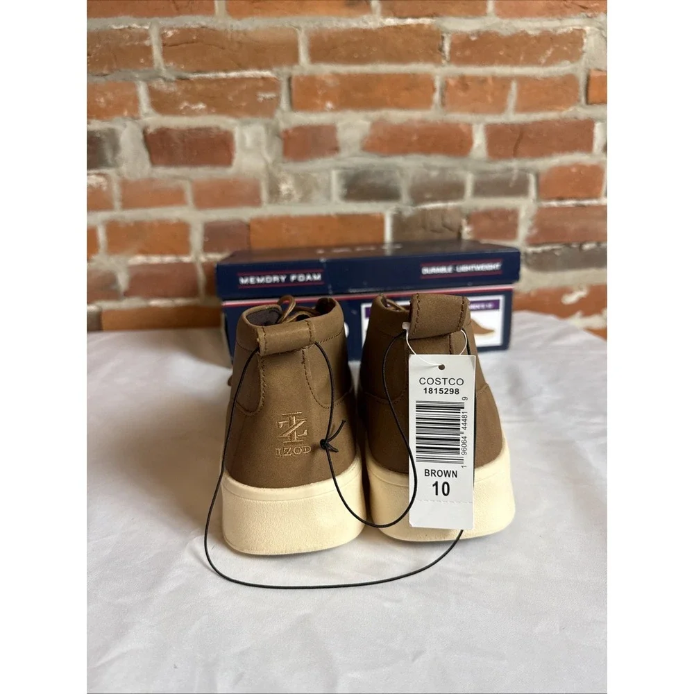 Izod Palmer Chukka Boot - New‎ with Box Size Men's 10 Brown Shoe